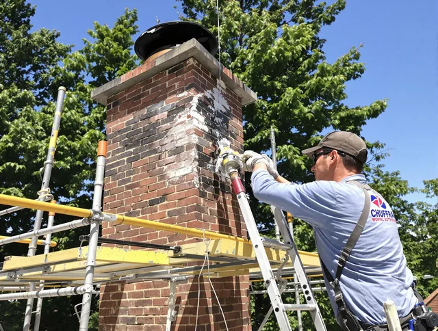 Structural chimney repair by Stamford Chimney Sweep in Stamford, CT